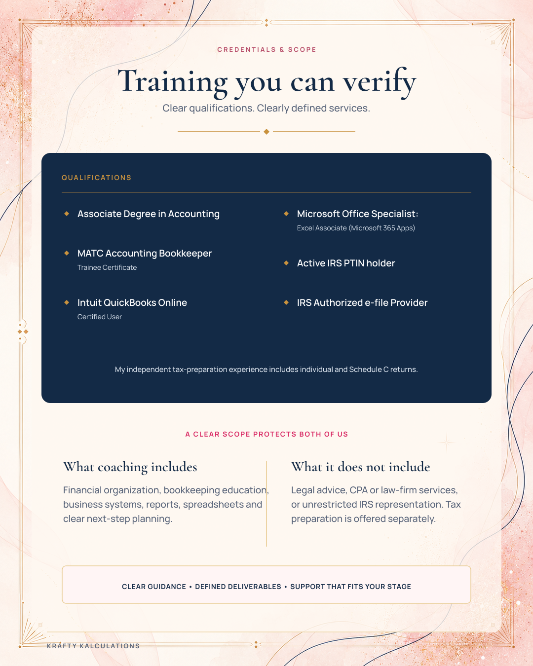 Accounting & Business Coaching