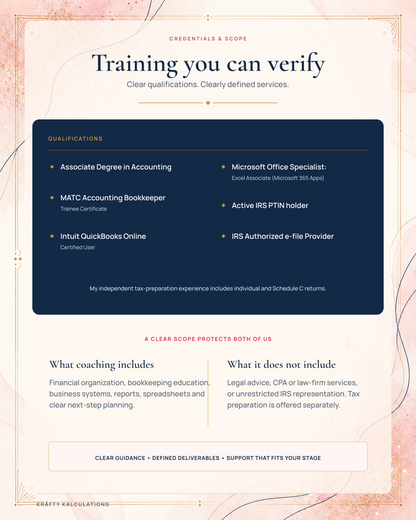 Accounting & Business Coaching