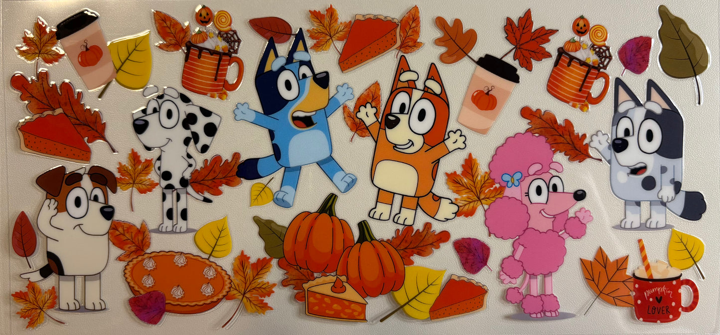 Fall Drinks Bluey