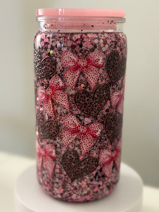 Animal Print Hearts & Bows