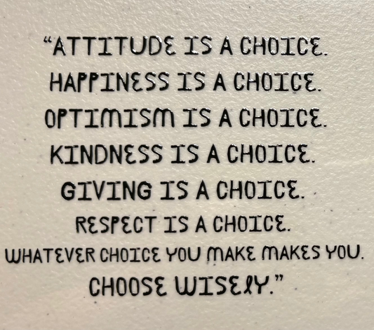 Choices Decal